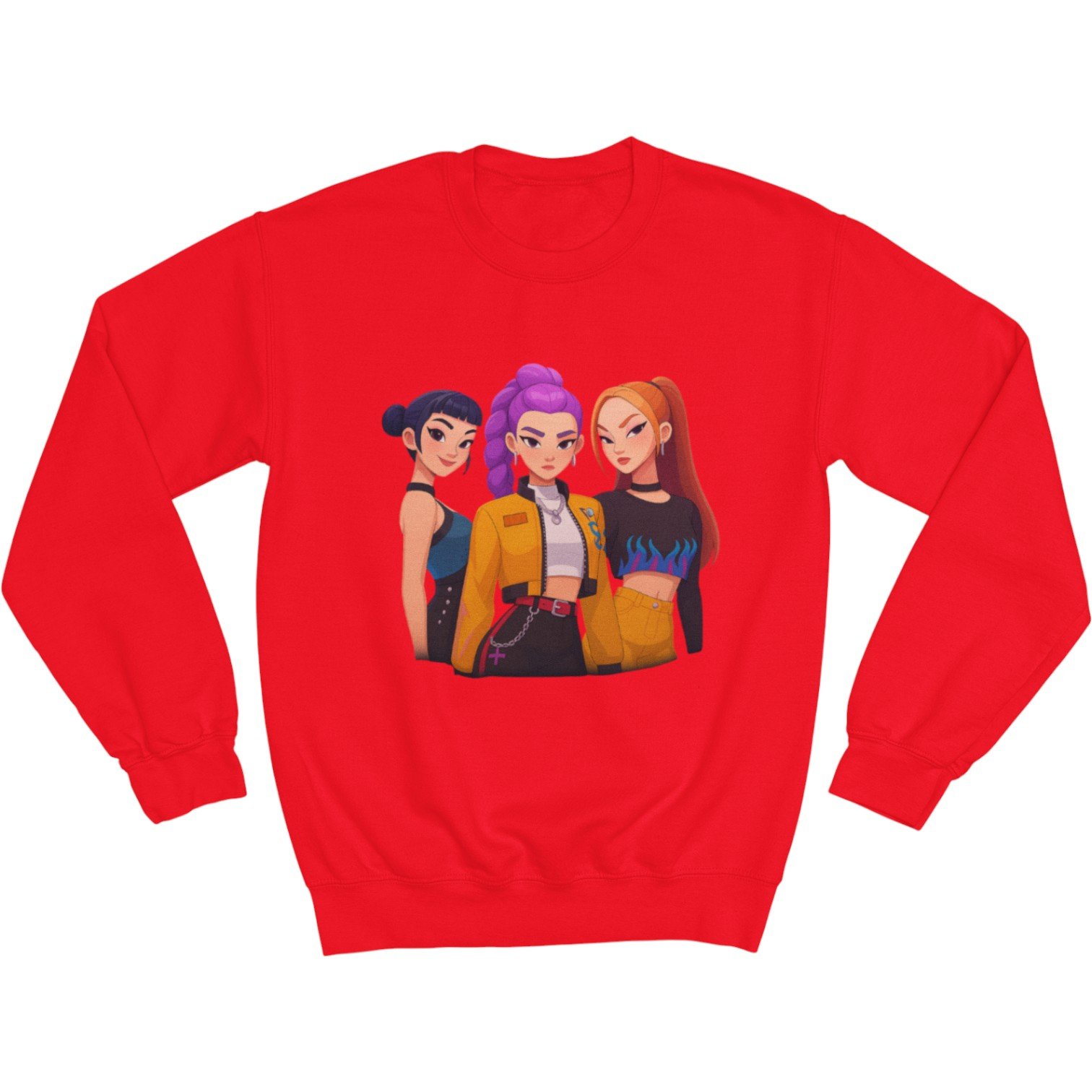 HUNTRIX Squad Power Kids Sweatshirt - Image 5