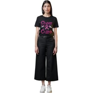 “Cheer for a Cure” Breast Cancer Awareness Tee