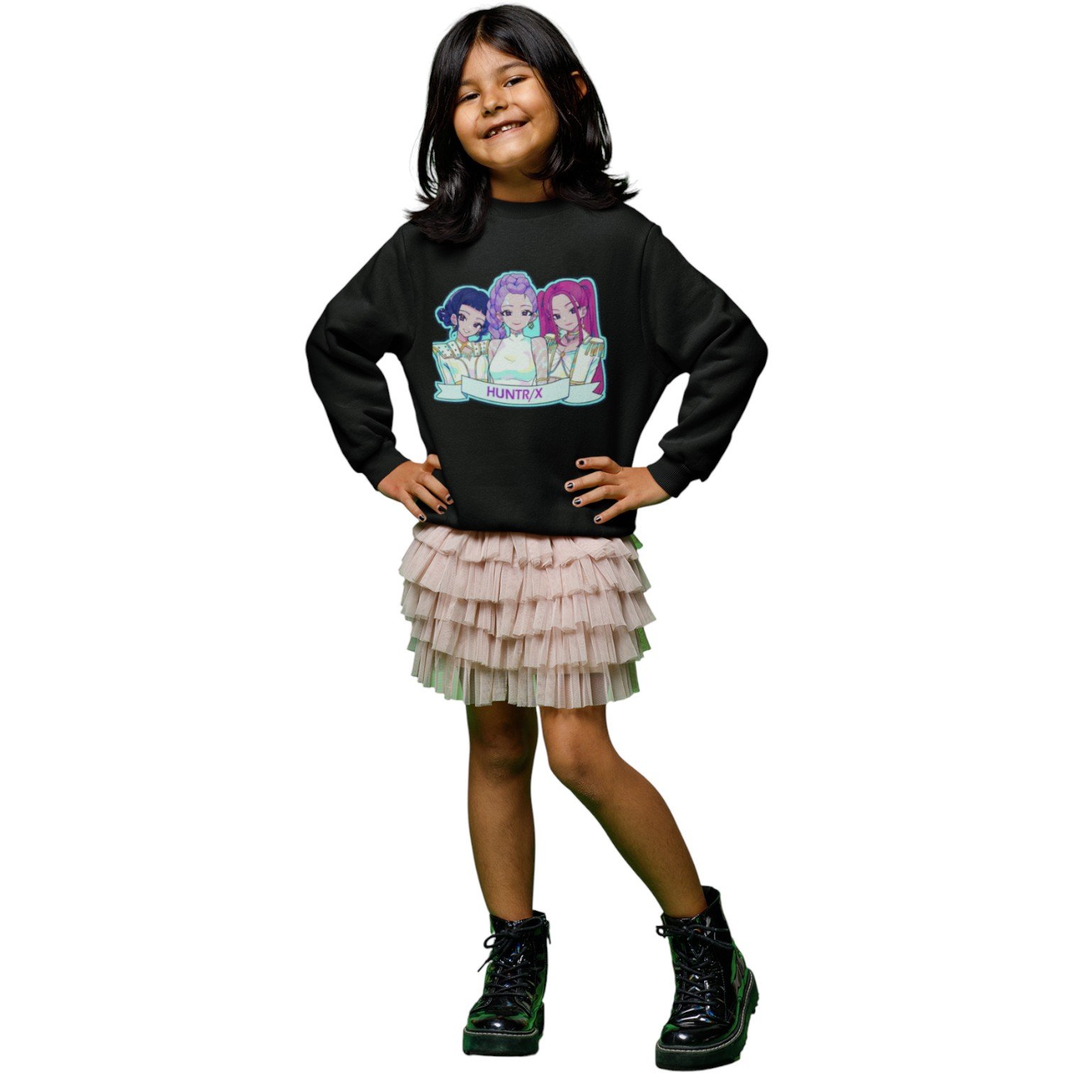 HUNTRIX Dream Squad Kids Sweatshirt - Image 2