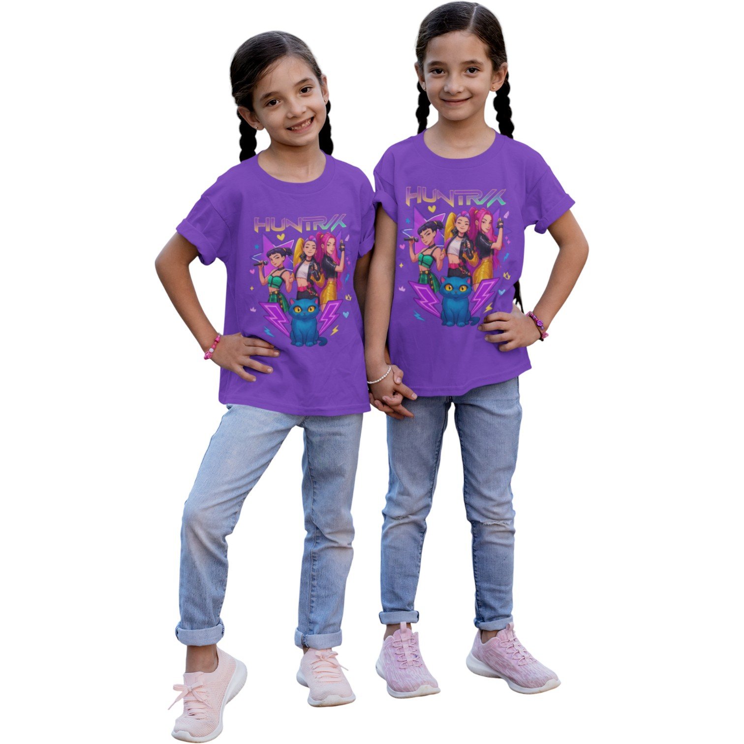 HUNTRIX Power Pop Kids Tee - Image 4