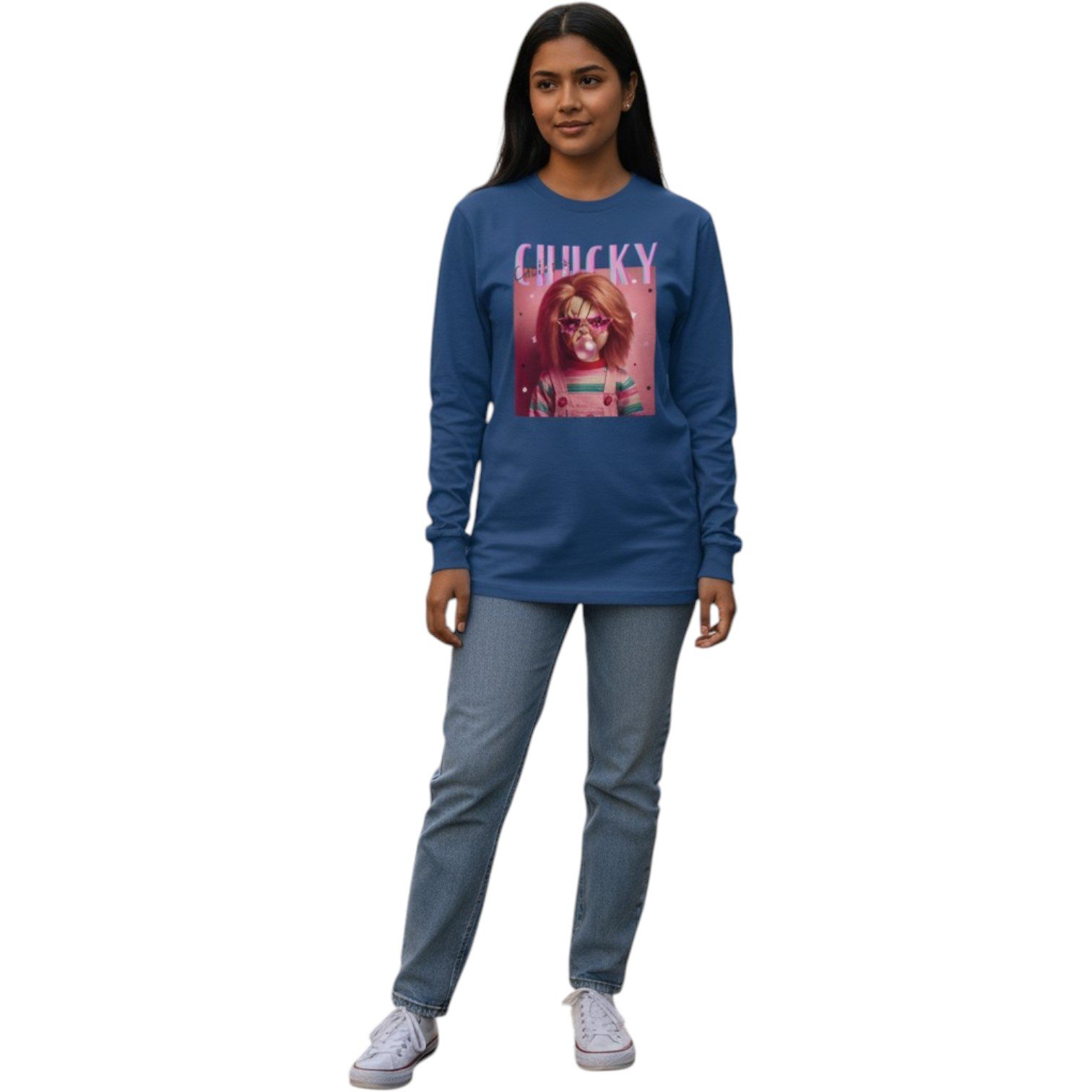 “Good Guys Gone Bad” Chucky Long Sleeve Tee - Image 4