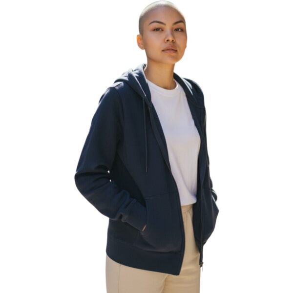 Unisex Heavyweight Organic Zip Hoodie - Image 4