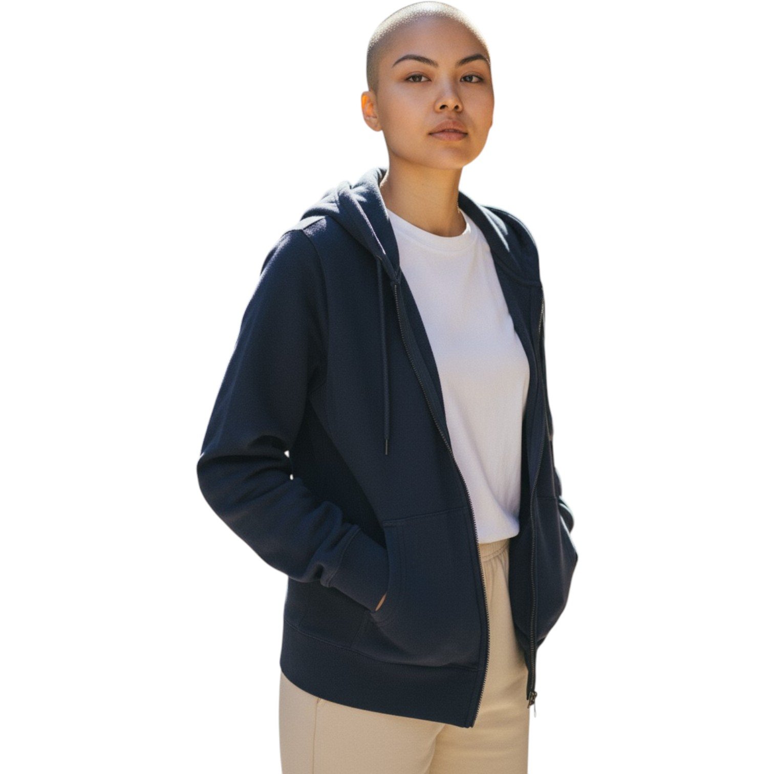 Unisex Heavyweight Organic Zip Hoodie - Image 4