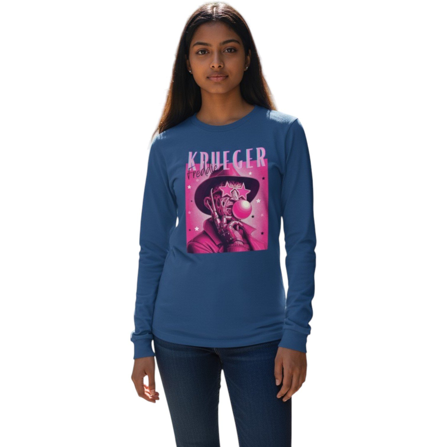 Freddie Krueger Retro Pop Long Sleeve Tee