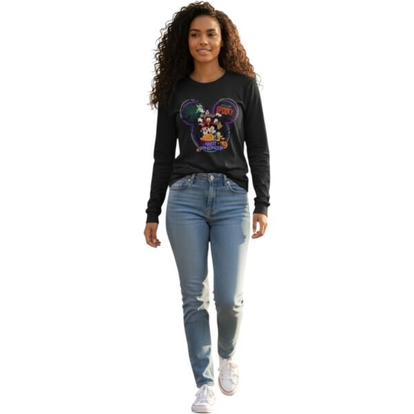 I’m So Spooky – Happy Halloween Long Sleeve Tee - Image 12