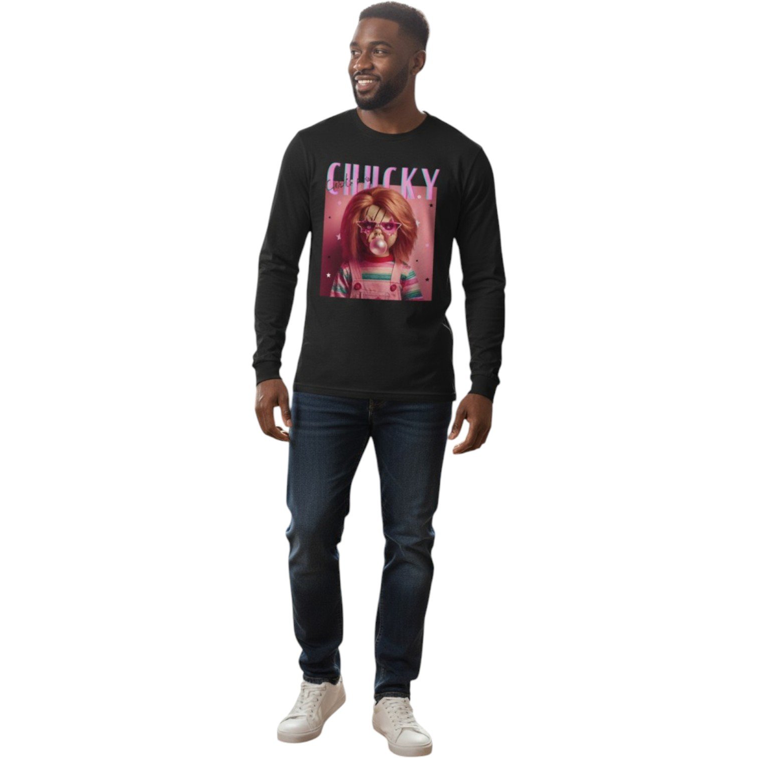 “Good Guys Gone Bad” Chucky Long Sleeve Tee - Image 7