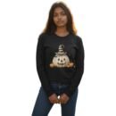 Wickedly Chic Pumpkin Long Sleeve Tee