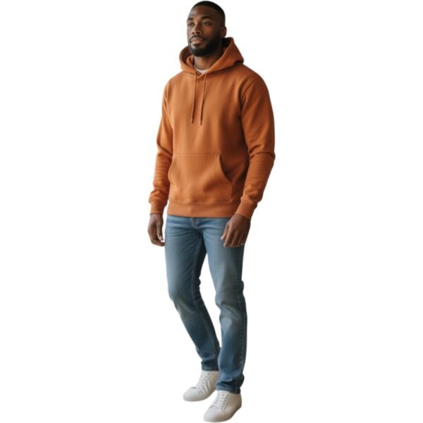 Unisex Heavyweight Organic Brushed Hoodie - Image 9