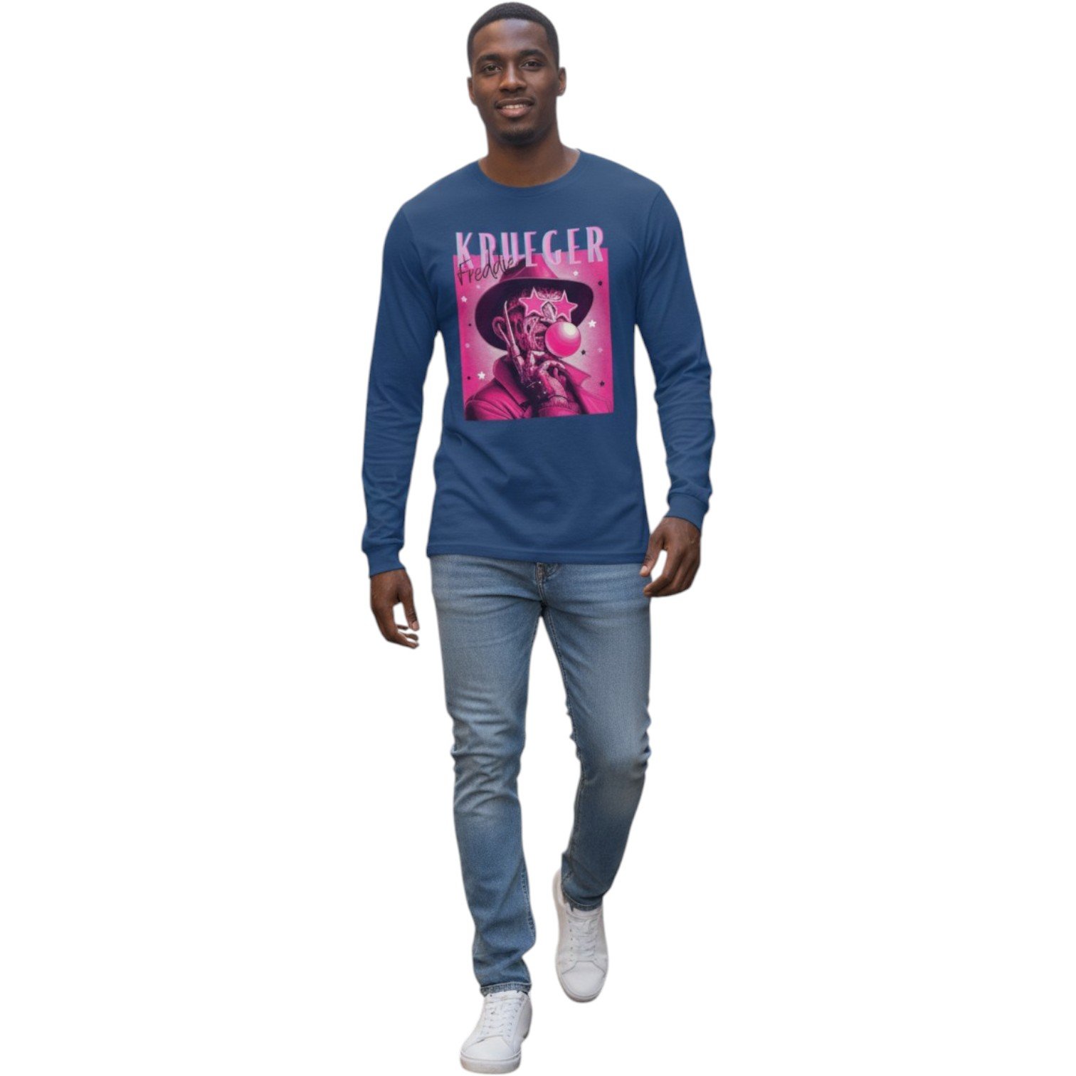 Freddie Krueger Retro Pop Long Sleeve Tee - Image 6