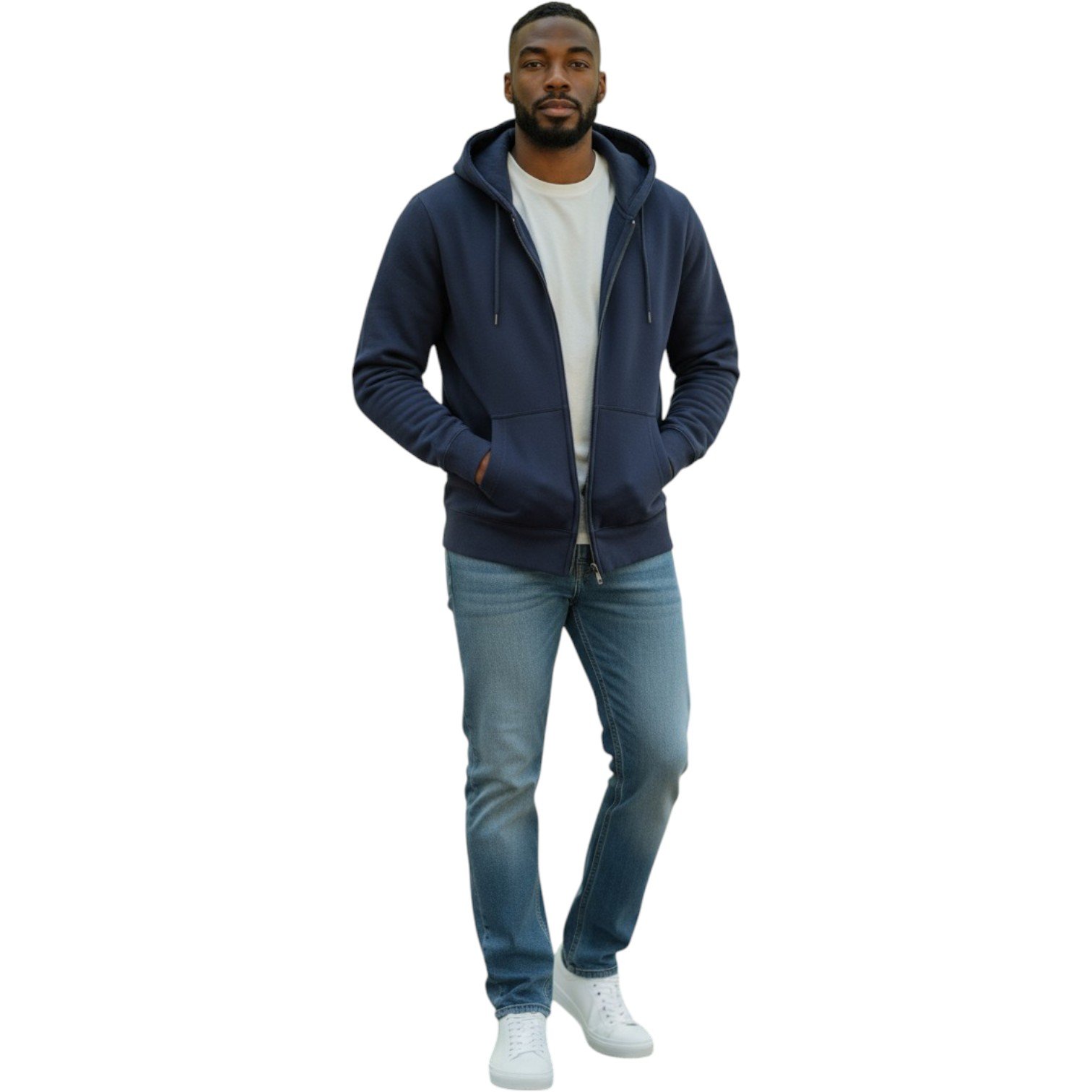 Unisex Heavyweight Organic Zip Hoodie - Image 7