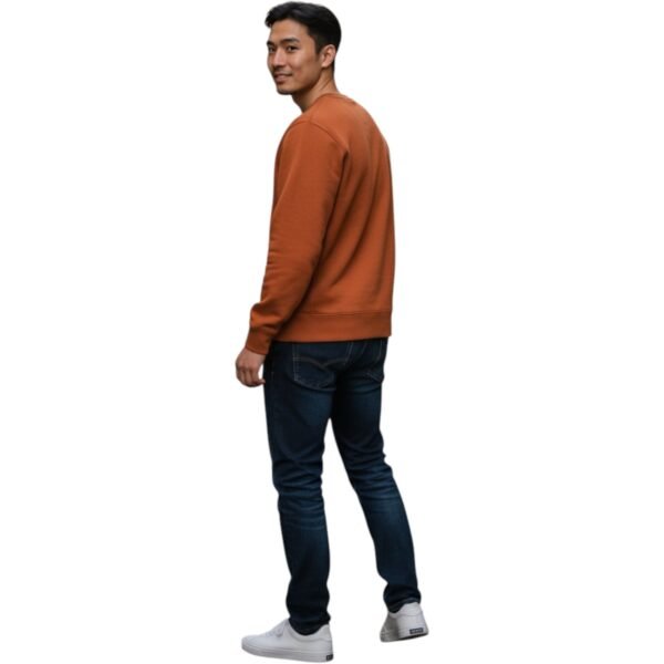 Unisex Heavyweight Organic Crewneck Sweatshirt - Image 7