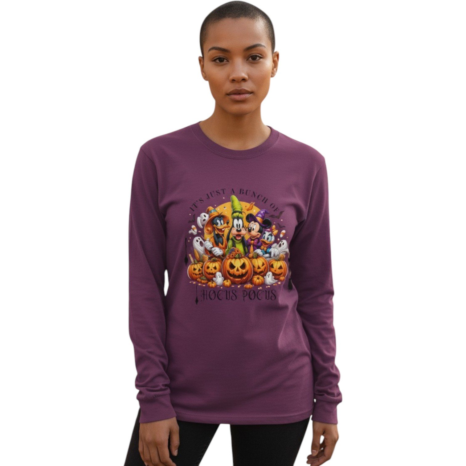 Hocus Pocus Halloween Long Sleeve Tee - Image 4