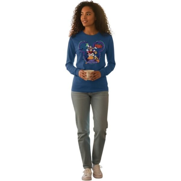 I’m So Spooky – Happy Halloween Long Sleeve Tee - Image 11