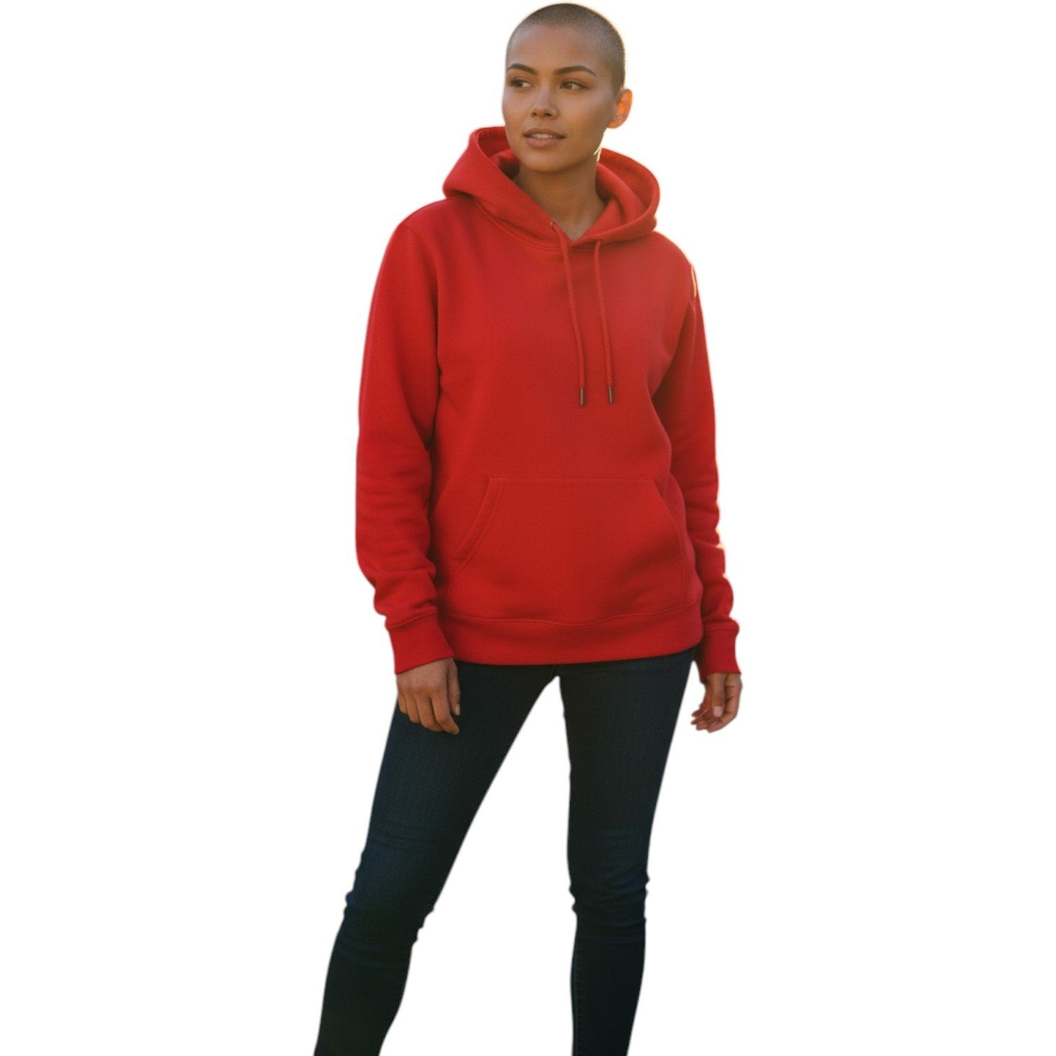 Unisex Heavyweight Organic Brushed Hoodie - Image 6