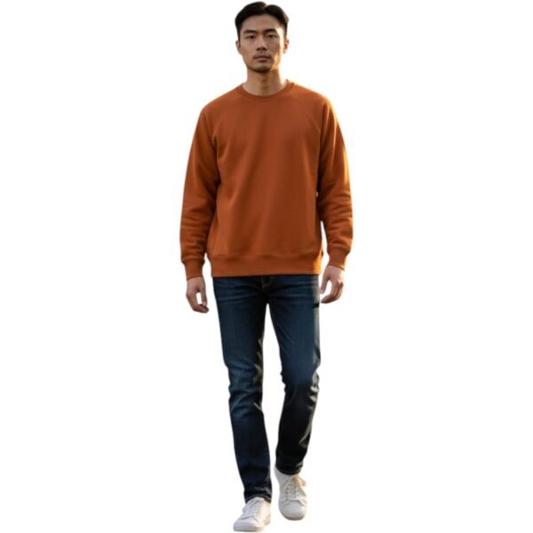 Unisex Heavyweight Organic Crewneck Sweatshirt - Image 6