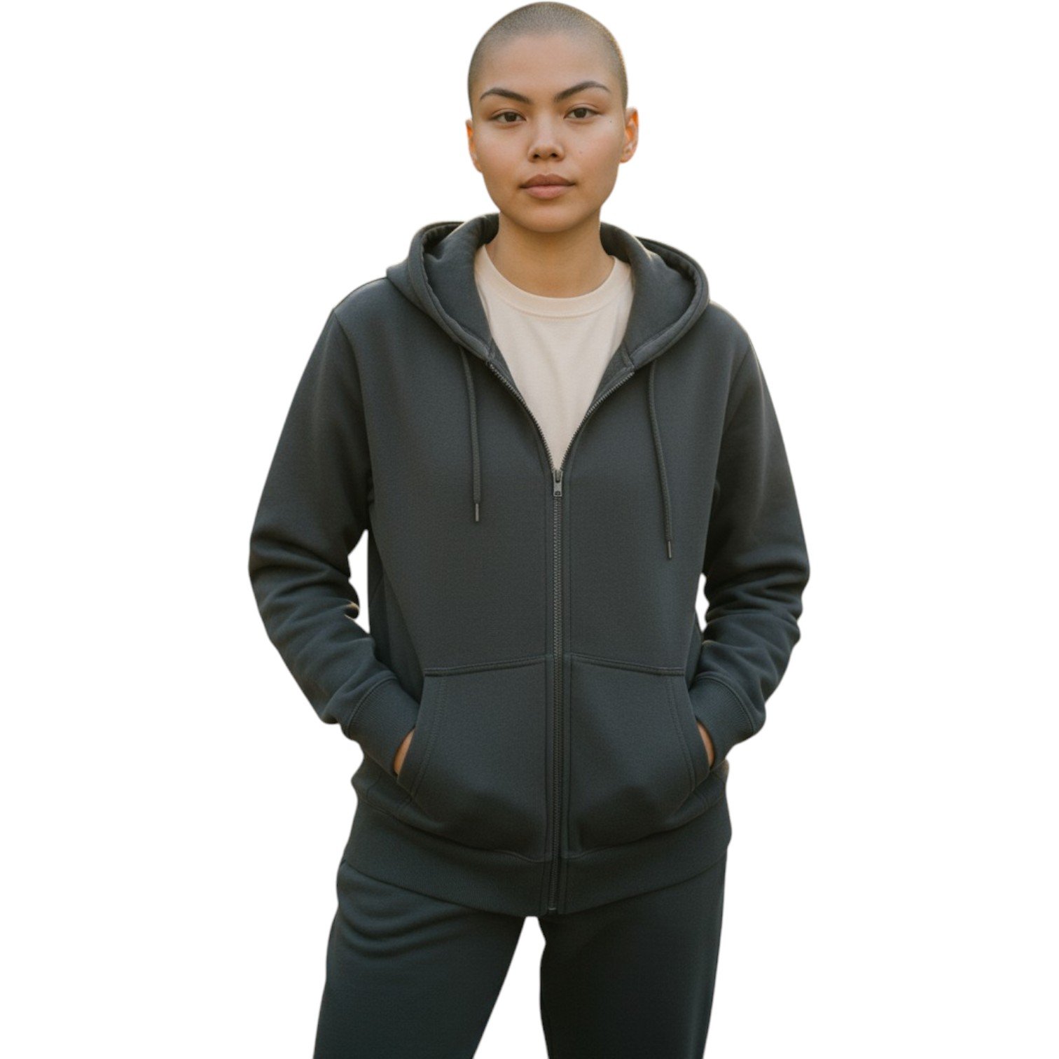 Unisex Heavyweight Organic Zip Hoodie - Image 8
