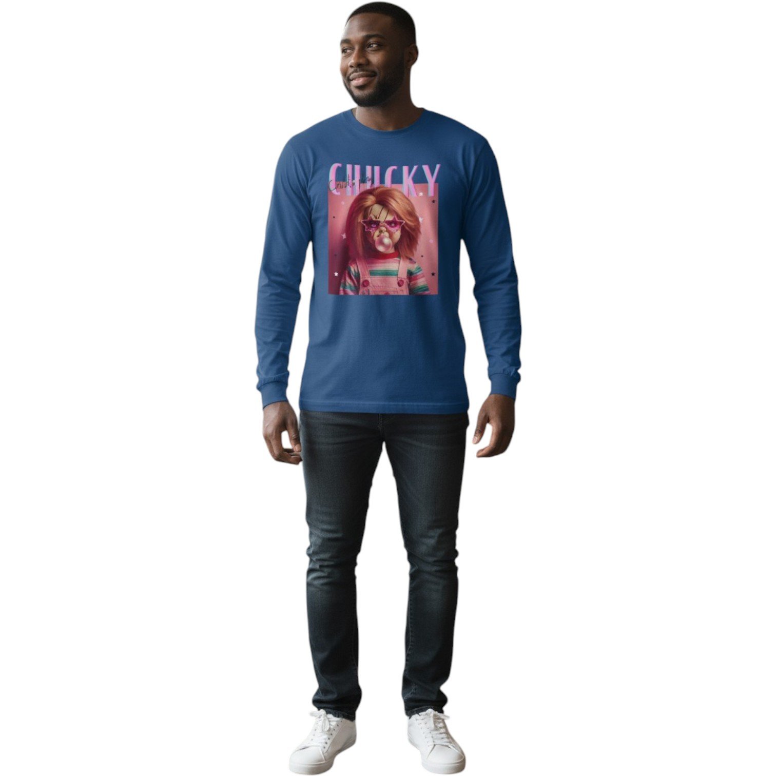 “Good Guys Gone Bad” Chucky Long Sleeve Tee - Image 9