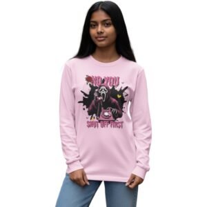 “No, You Shut Off First” Halloween Long Sleeve Tee