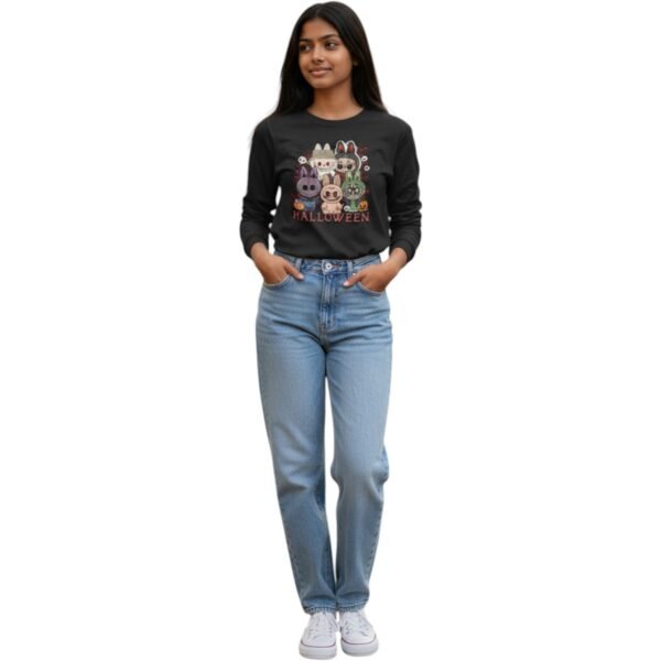 Spooky Squad Halloween Long Sleeve Tee - Image 7