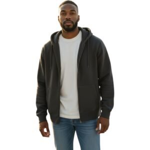 Unisex Heavyweight Organic Zip Hoodie