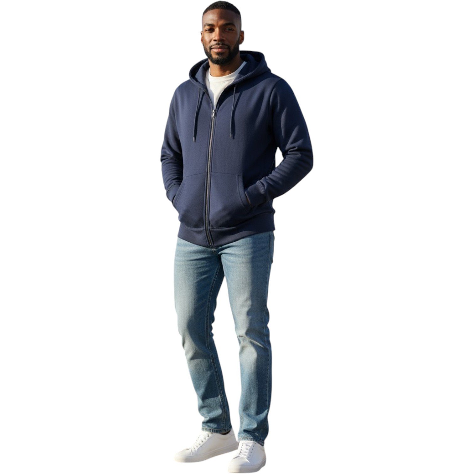 Unisex Heavyweight Organic Zip Hoodie - Image 5