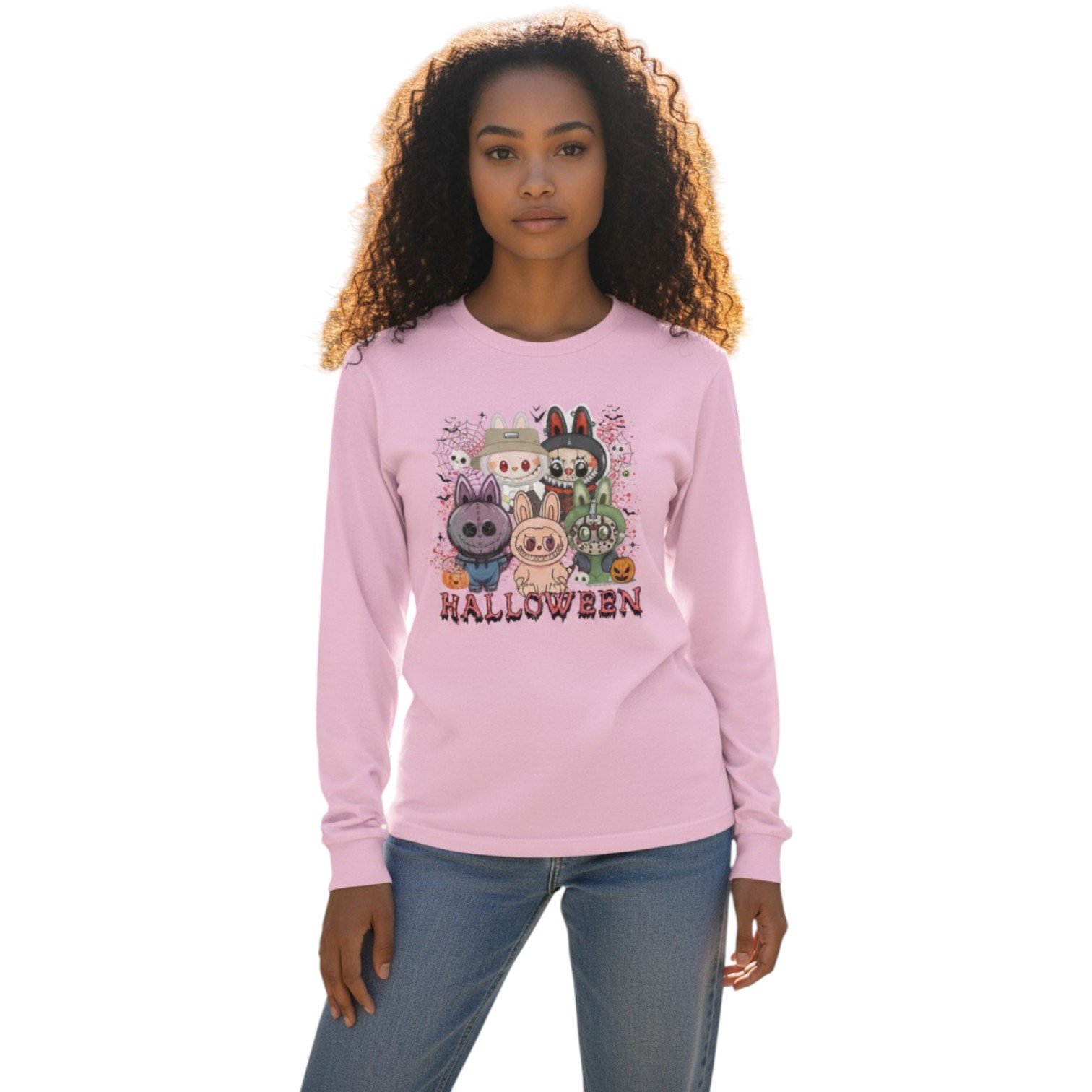 Spooky Squad Halloween Long Sleeve Tee - Image 5