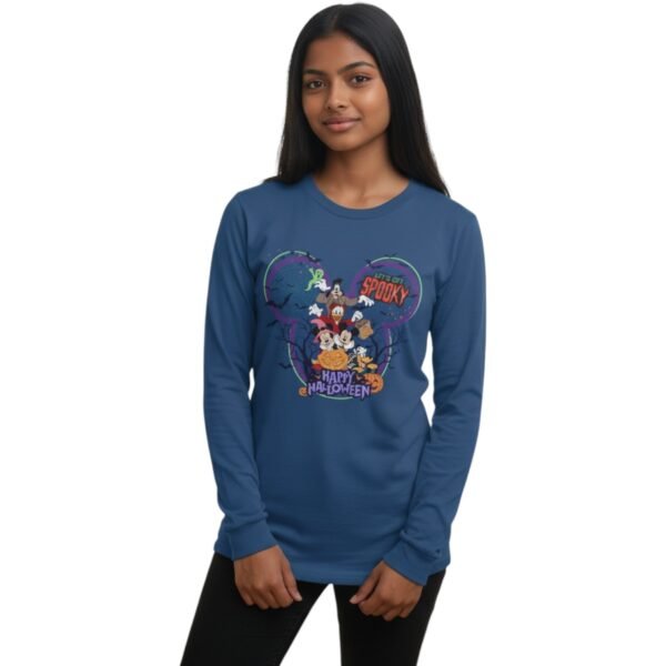 I’m So Spooky – Happy Halloween Long Sleeve Tee - Image 8