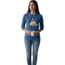 Wickedly Chic Pumpkin Long Sleeve Tee