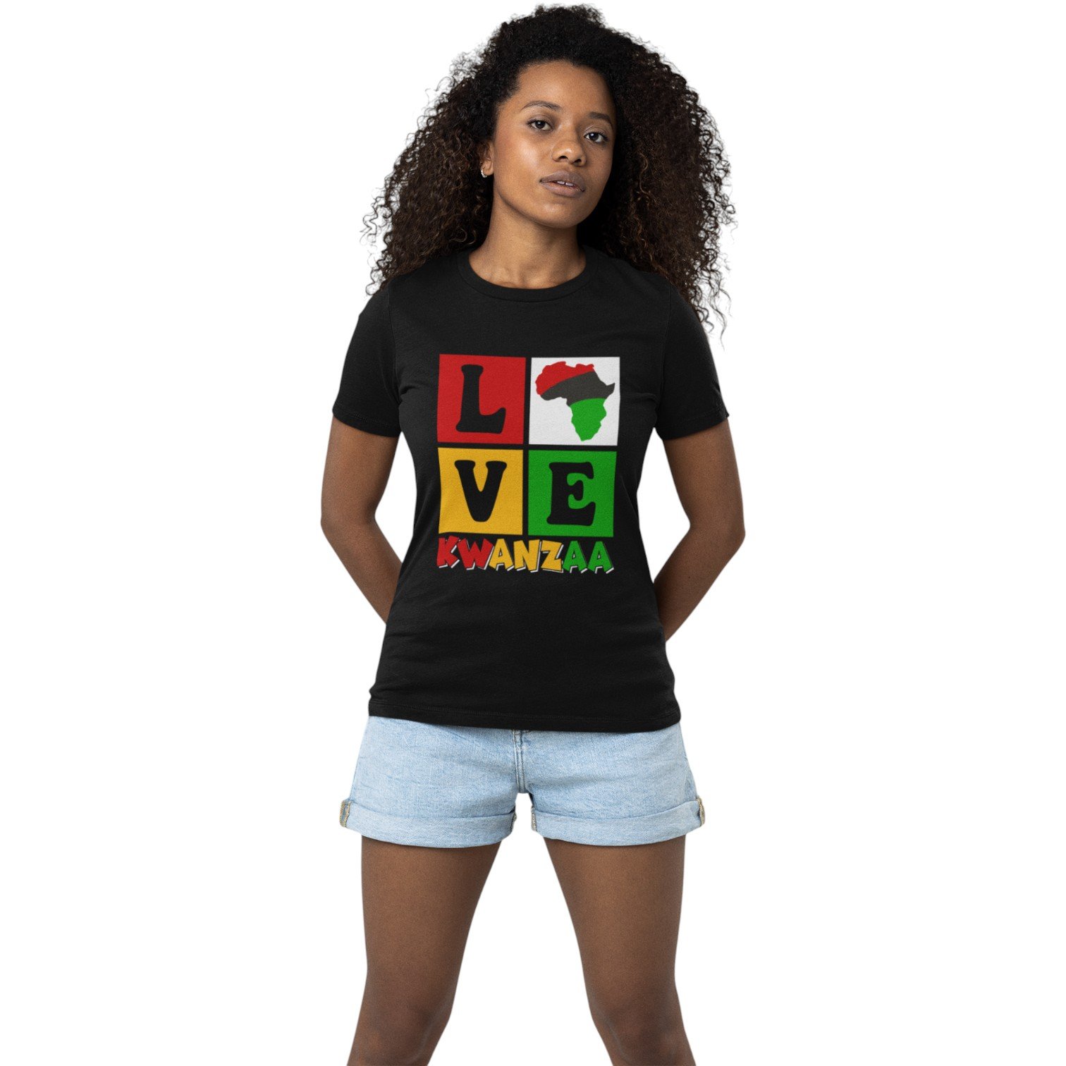 Love Kwanzaa Unisex T-Shirt – African Pride Graphic Tee