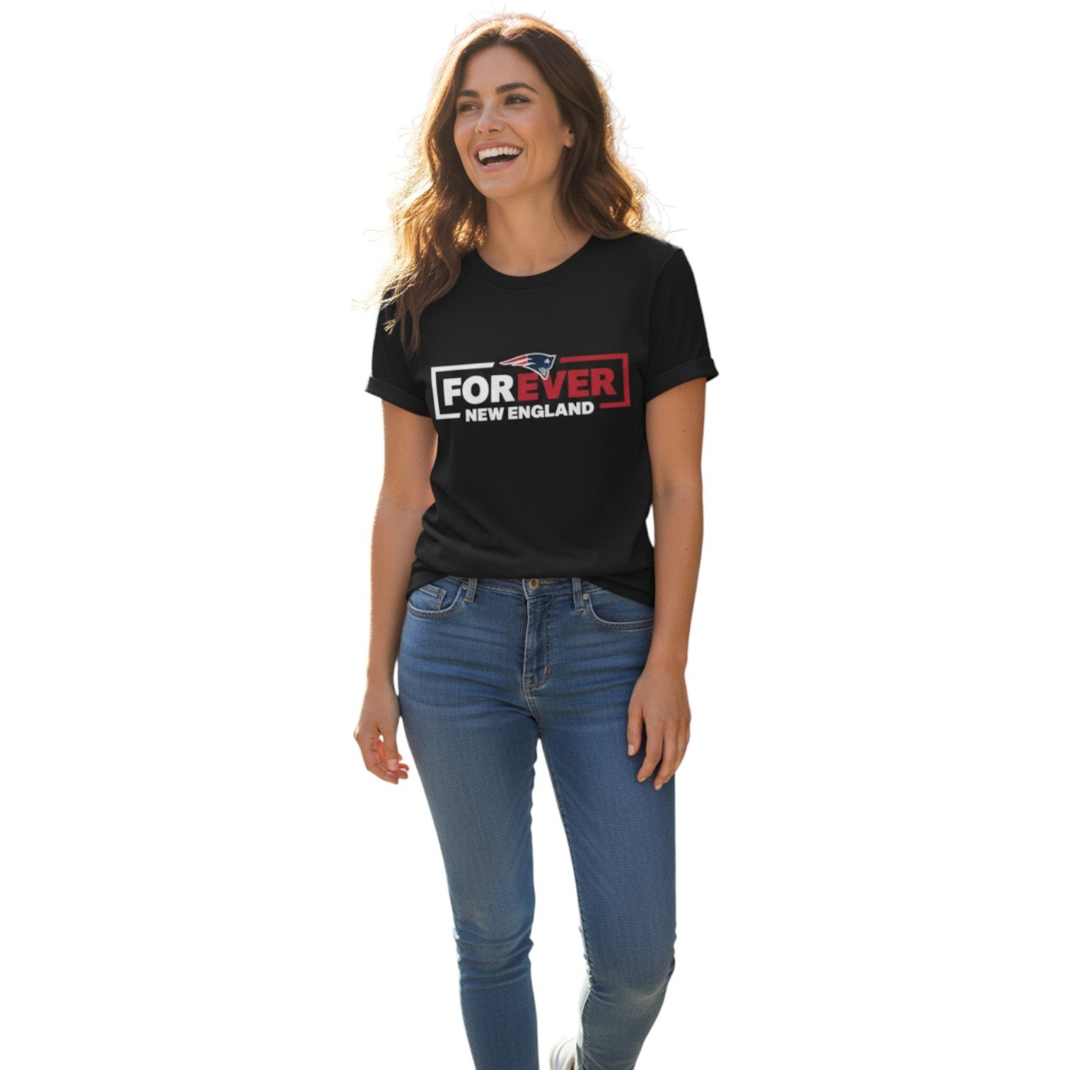 Forever New England Fan Tee - Unisex T-Shirt - Image 2